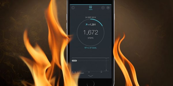 iPhone overheating