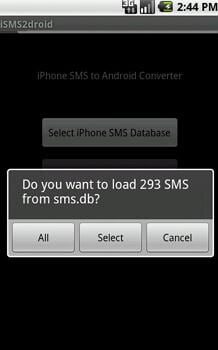 transfer text messages from iphone to android