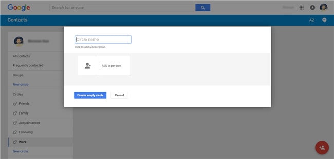 manage google contacts