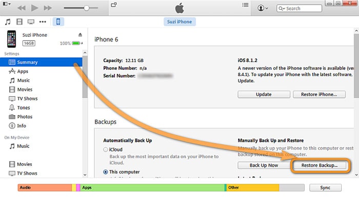 recover deleted wechat messages from itunes