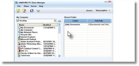 Samsung PC Share Manager