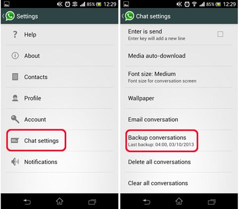 transfer whatsapp messages