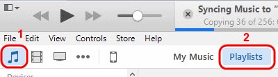 how to transfer playlists from itunes to iphone-option 2