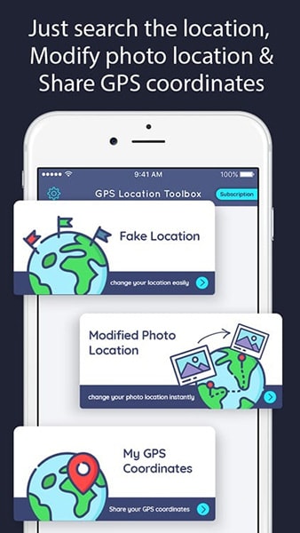 fake gps location app