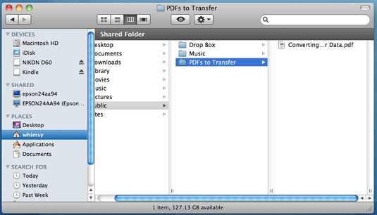 Transfer PDF Files from PC to iPad with iTunes- see PDF via the file browser