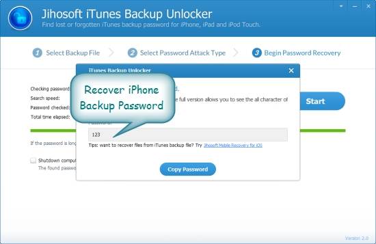 iTunes Back-up Paswoord - Drie Decryptie methodes