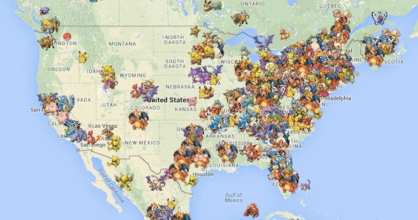 pokemon radar spandoek